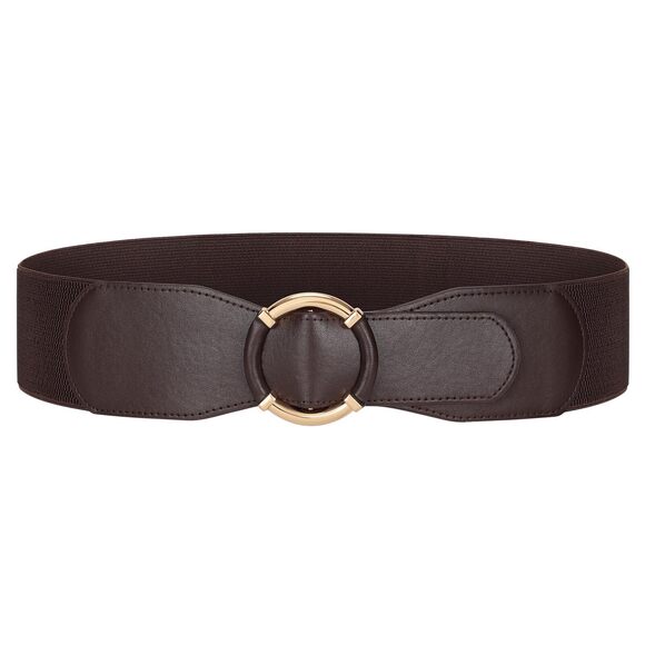 Women Wide Waist Belt Stretchy Elastic Vintage Belts For Dress Ladies 8861